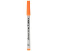 Staedtler 312-4 Ve Lumocolor Boîte De 10 Feutres Non Permanent Pour Toutes Surfaces Pointe Biseautée 1 À 2,5 Mm Orange
