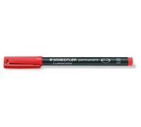 Faber-Castell Marqueur permanent Staedtler 314-2 Rouge, Noir, Rouge