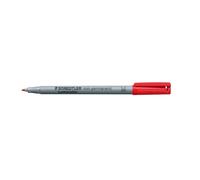 STAEDTLER 315-2 10x Lumocolor Folienstifte rot 1,0 mm non-permanent