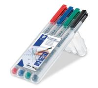 Staedtler® 315 WP4 Feinschreiber Universalstift Lumocolor® - non-permanent, M, 4 Farben