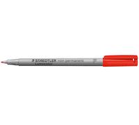 STAEDTLER 316-2 10x Lumocolor Folienstifte rot 0,6 mm non-permanent