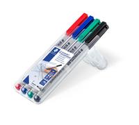 Staedtler® 316 WP4 Feinschreiber Universalstift Lumocolor® - non-permanent, F, 4 Farben