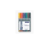 Staedtler 316 Wp8 Marqueur Noir, Violet Et Jaune