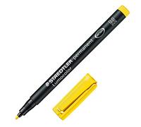 Lumocolor® 317 - Feutre permanent pointe moyenne 1 mm jaune