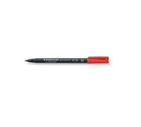 Staedtler 317-2 Marqueur Indélébile Pointe Ogive Rouge 10 Pièce(S)