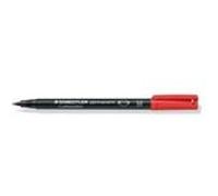 Staedtler 317-2 marqueur indélébile Pointe ogive Rouge 10 pièce(s) Rouge