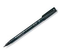 Staedtler 318-9 marqueur indélébile Pointe ogive Noir 10 pièce(s) noir G