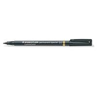 Staedtler Lumocolor permanent special M 319 M-9 Marqueur permanent noir résiste à l'eau: oui