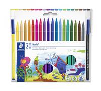 Staedtler 326 C20 Marqueur Ind?L?Bile Pointe Ogive Couleurs Assorties