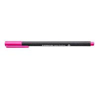 Staedtler 334-20 VE Triplus fineliner Boîte de 10 Stylo-feutres forme ergonomique triangulaire Magenta