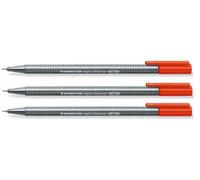 STAEDTLER 334 Triplus Fineliner Superfine Point Pens - 0.3mm (3)