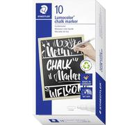 Staedtler 344-0 Marqueur craie blanc