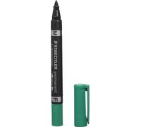 Staedtler® 348-5 Marqueur indélébile Lumocolor® duo - rechargeable, 0,6 mm et 1,5 mm, vert