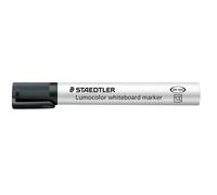 STAEDTLER 351 B-9 Lumocolor Whiteboard Marker Chisel Tip -Black (Box of 10) Chis
