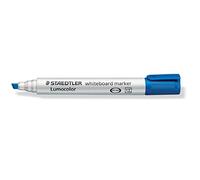 Staedtler 351 Lumocolor Chisel Tip Whiteboard Marker - Blue
