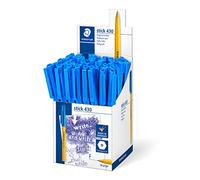Staedtler 430 F-3CP5 Stick 430 Stylo bille Pointe fine Bleu Boîte de 50