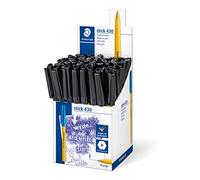 Staedtler 430 F-9CP5 Stick 430 Stylo bille Pointe fine Noir Boîte de 50