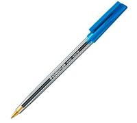 Staedtler 430 M-3CP5 Stick 430 Stylo bille Pointe moyenne Bleu Boîte de 50