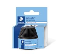 Staedtler 487 05 - Flacon Recharge 20 ml Pour Feutre Effaçable À Sec 305 Noir