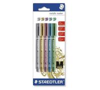 STAEDTLER 5 Marqueurs Métalliques Ass 1,2 mm