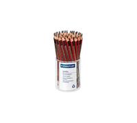 Staedtler 1285-1 Noris Club Crayons graphites, dureté 2B, Étui en carton de 12