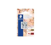Staedtler 510 20 - Blister 1 Taille-Crayon Métal 2 Usages