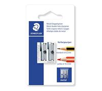 Staedtler 510 20 - Blister 1 Taille-Crayon Métal 2 Usages