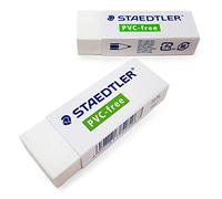 Staedtler 525 B20 Lot de 2 gommes en caoutchouc sans PVC ni latex