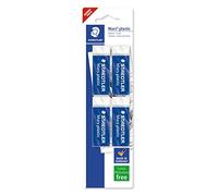 Staedtler - 526 50 - Mars plastic 3 - Blister de 4 gommes - Blanc