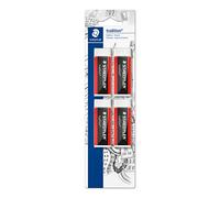 STAEDTLER 526 T20BK4 Lot de 4 gommes traditionnelles