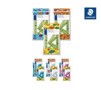 STAEDTLER 569 PB Kit de géométrie - 4 pièces - BD - couleurs assorties