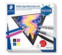 STAEDTLER Kit aquarelle Design Journey Signes du zodiaque