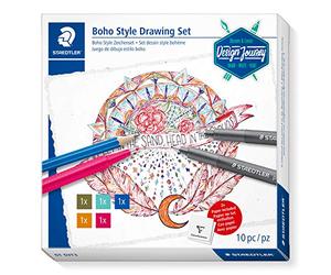Staedtler 61 Djt3 design Journey ensemble de dessin Style Boho