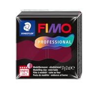 STAEDTLER 8040-23 ST Pâte à modeler Fimo Prof 57 g Bordeaux Standard