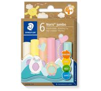 Staedtler Pâte à modeler Plastiline Noris Jumbo 6 couleurs G