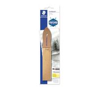 Staedtler Affûtoir en bois de 12 feuilles de papier de verre, Livré sous étui blister, 923 23BK-C - version allemande