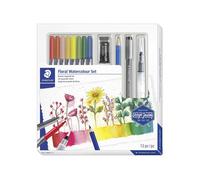 STAEDTLER Aquarell Set Blumen 100% PEFC