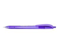 Staedtler ball 4230 M-6 Lot de 10 stylos à bille triangulaires, largeur de trait M env. 1,00 mm, pour écriture détendue, produit unique, violet, largeur de ligne M, boîte pliante