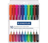 Staedtler - Triplus - Blister De 10 Stylos-Billes - Assortis