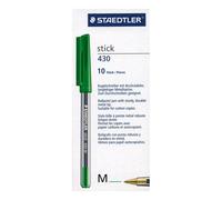 Stylo À Bille - Vert - Pointe Médium - Staedtler