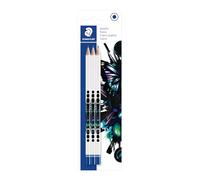 Staedtler - Blister 3 crayons graphite hexagonaux HB - Edition Cool & Cute - 130HBBK3E1