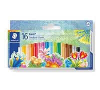 Staedtler Pastels à l'huile Noris 241 – Étui carton 16 pastels assortis