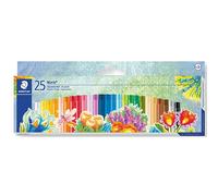Staedtler Pastels à l'huile 241 NC25 – Lot de 25, crayons gras enfant, résistants à l'eau