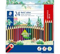 Staedtler C24 Noris Couleur Crayons Couleurs Assorties Pack De 24 École Colorer
