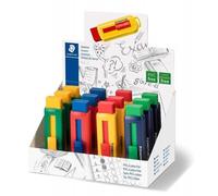 Staedtler - Caoutchouc 525 Ps1 S - Couleurs Assorties - Avec Curseur - Paquet De 12 Pcs