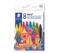 STAEDTLER - Craies à la cire Noris Club, étui carton de 8 G