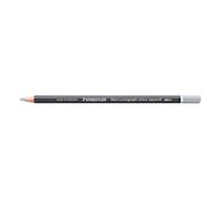 STAEDTLER Crayon aquarellable Gris moyen - Crayon d’artiste soluble dans l’eau au format hexagonal - Mine de 3,6 mm, haute intensité de couleur et résistance à la lumière