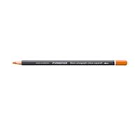 STAEDTLER Crayon aquarellable Orange jaune foncé - Crayon d’artiste soluble dans l’eau au format hexagonal - Mine de 3,6 mm, haute intensité de couleur et résistance à la lumière