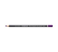 STAEDTLER Crayon aquarellable Violet pourpre - Crayon d’artiste soluble dans l’eau au format hexagonal - Mine de 3,6 mm, haute intensité de couleur et résistance à la lumière