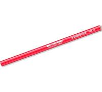 STAEDTLER Crayon de charpentier ovale marron rouge